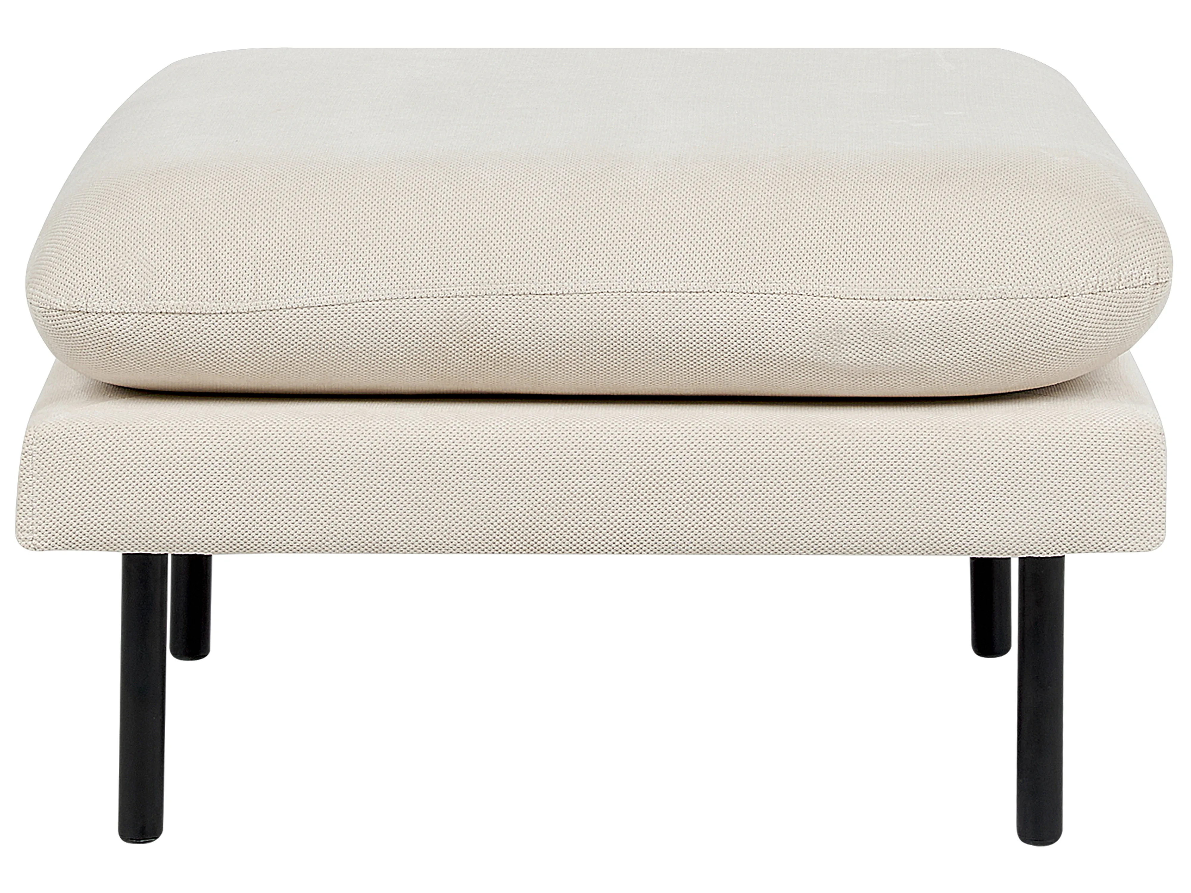 Ottomaan VINTERBRO Stof Lichtbeige