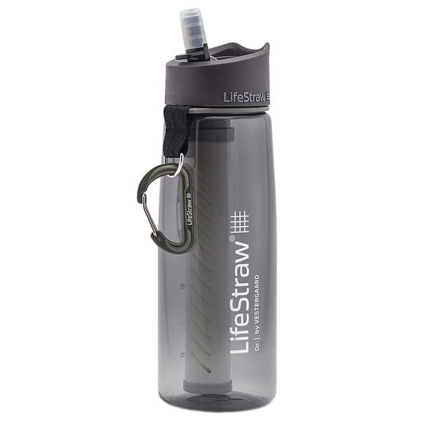 Gourde filtrante LIFESTRAW GO TRITAN RENEW DARK GRAY
