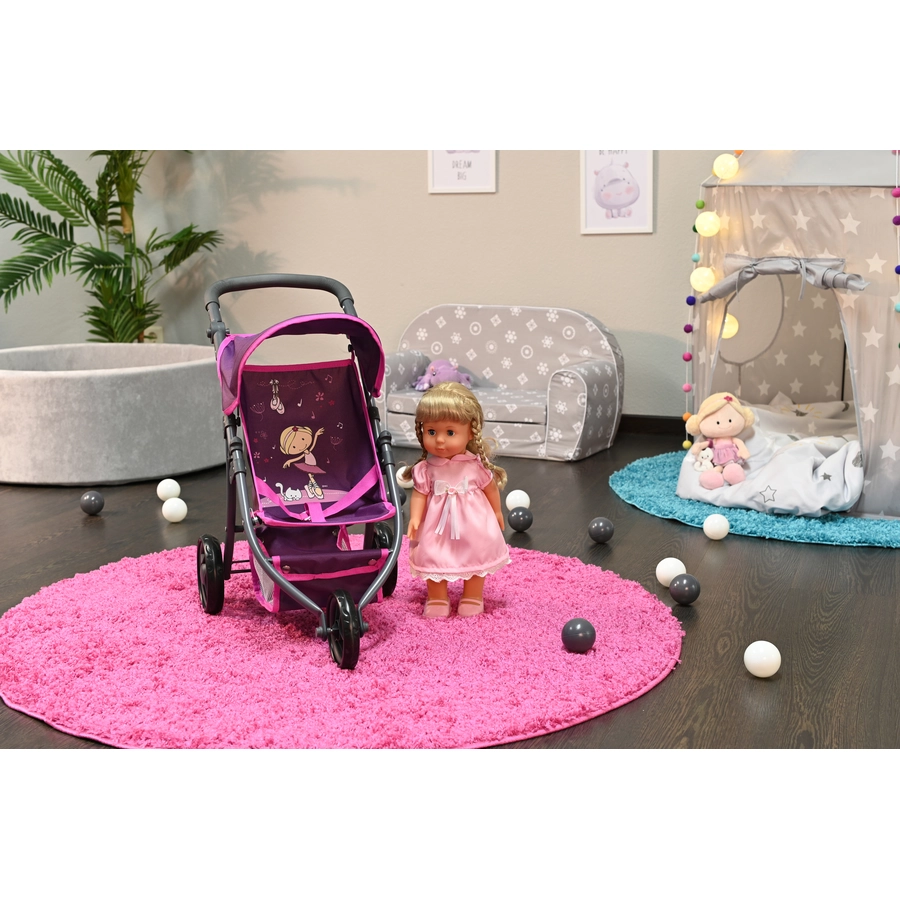 knorr toys® Puppenbuggy Lio NICI Miniclara lila