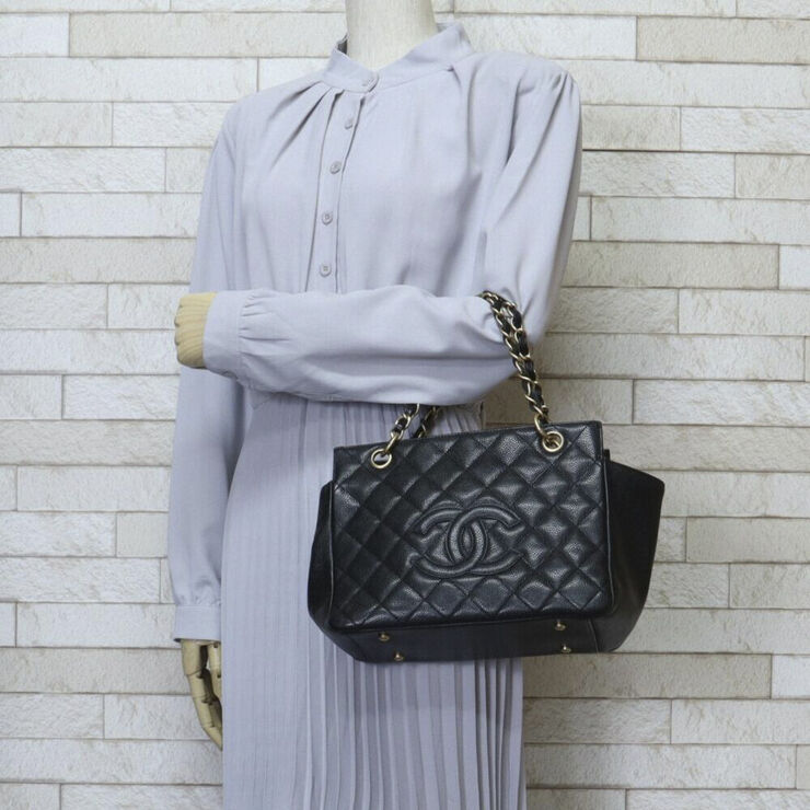 Chanel Vintage Chanel Tote Black