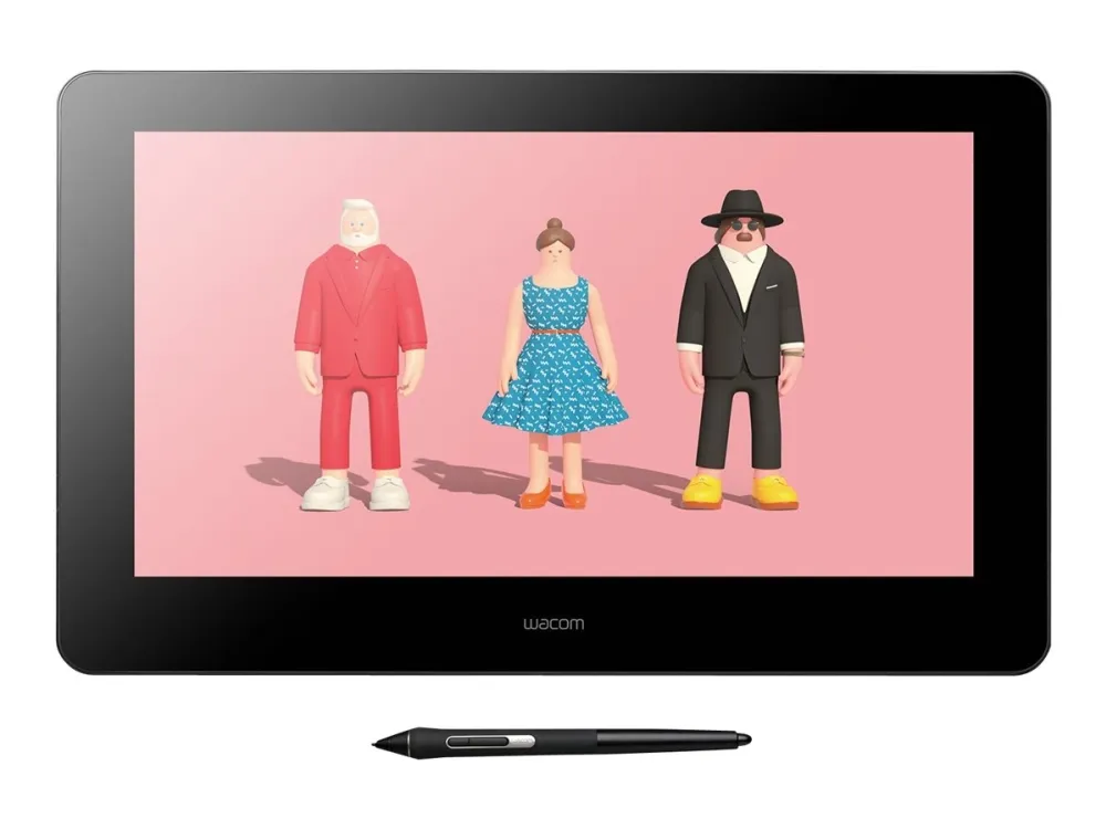 Wacom Cintiq Pro 16 - 2021 - digitizer m/ LCD-skærm - 34.5 x 19.4 cm - multi-touch - elektromagnetisk - kablet - DisplayPort, USB-C