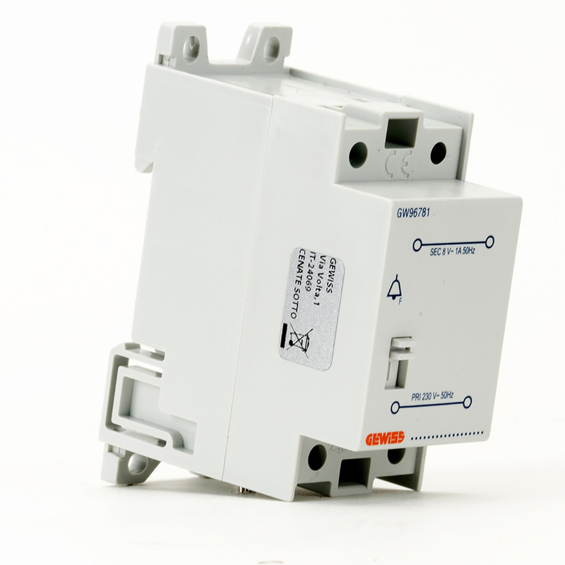 Gewiss beltransformator 8VA 230/8V switch off type