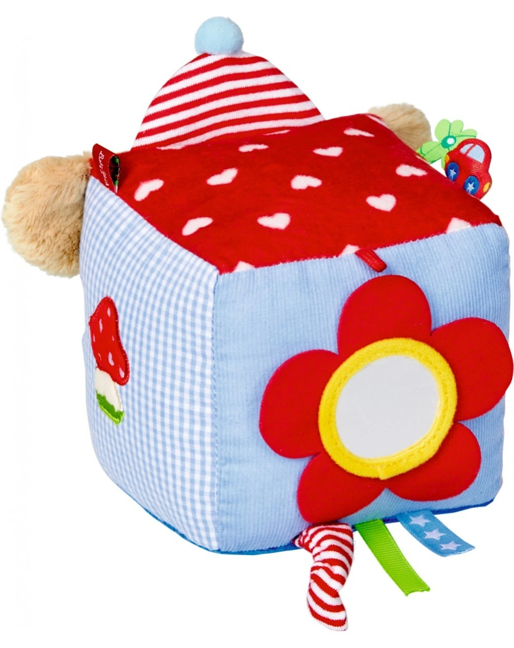 Spielwürfel TEDDY - BABY GLÜCK in bunt