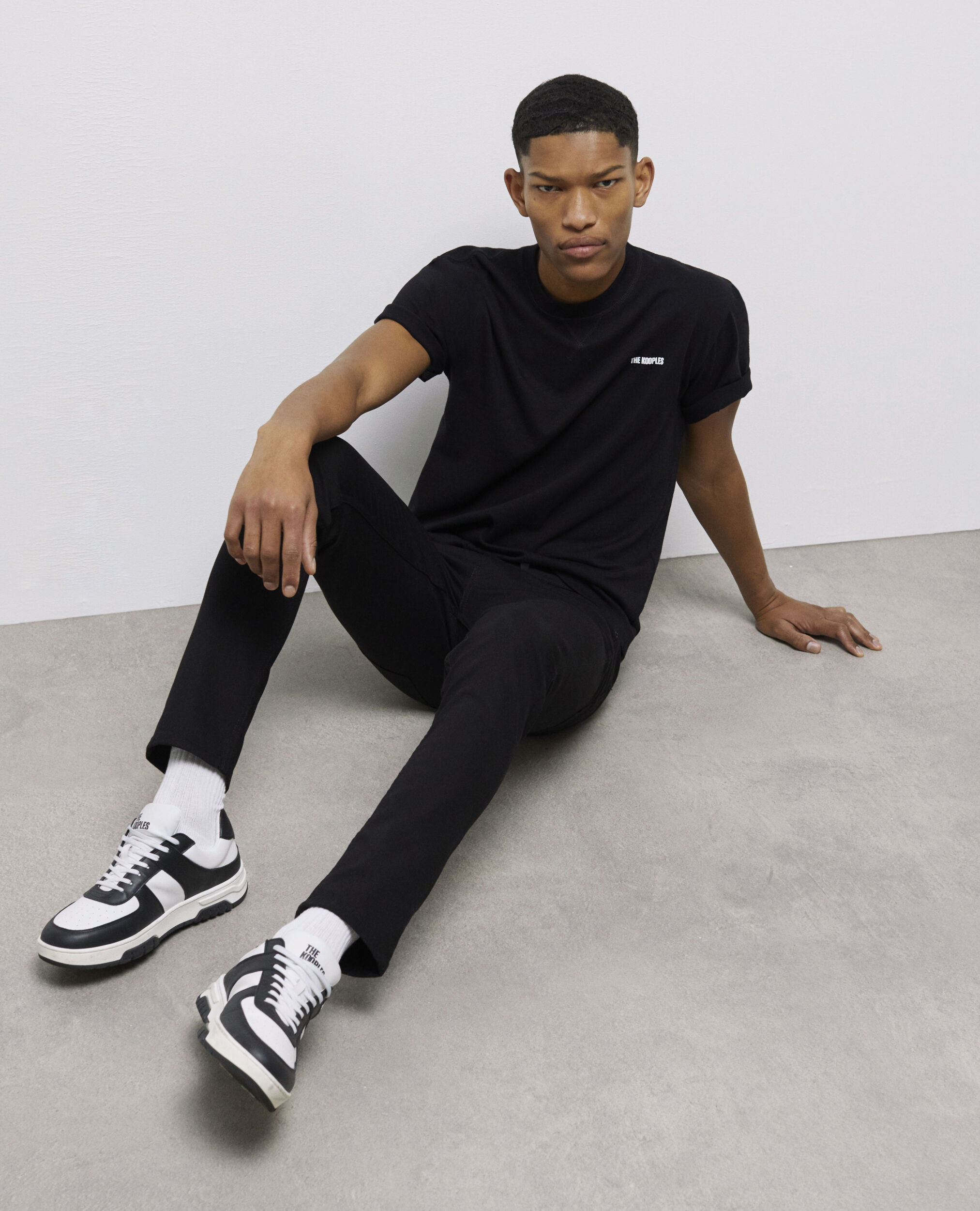 T-shirt logo The Kooples noir
