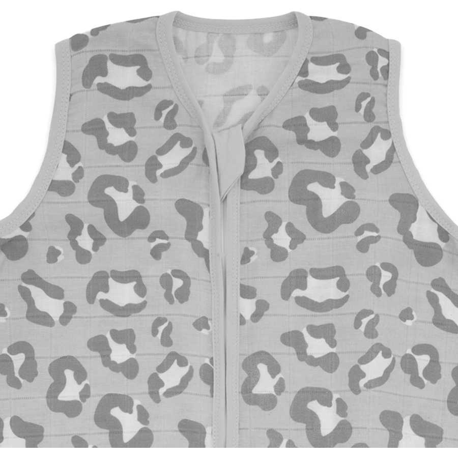 emma & noah Schlafsack Leoparden Grau