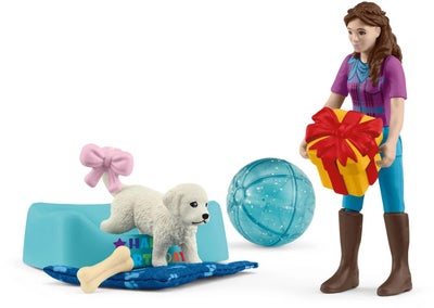 Schleich 42744 Pocket Set Lekesett Bursdagsselskap med Lisa