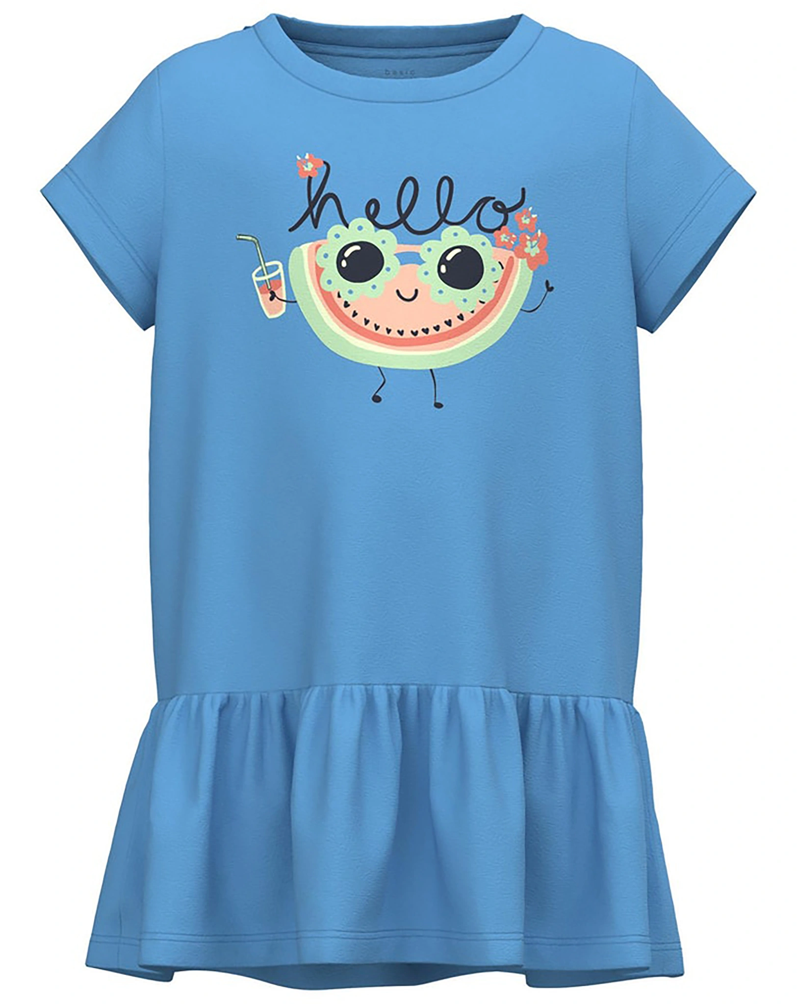 T-Shirt NMFVIANE TUNIC - HELLO in all aboard