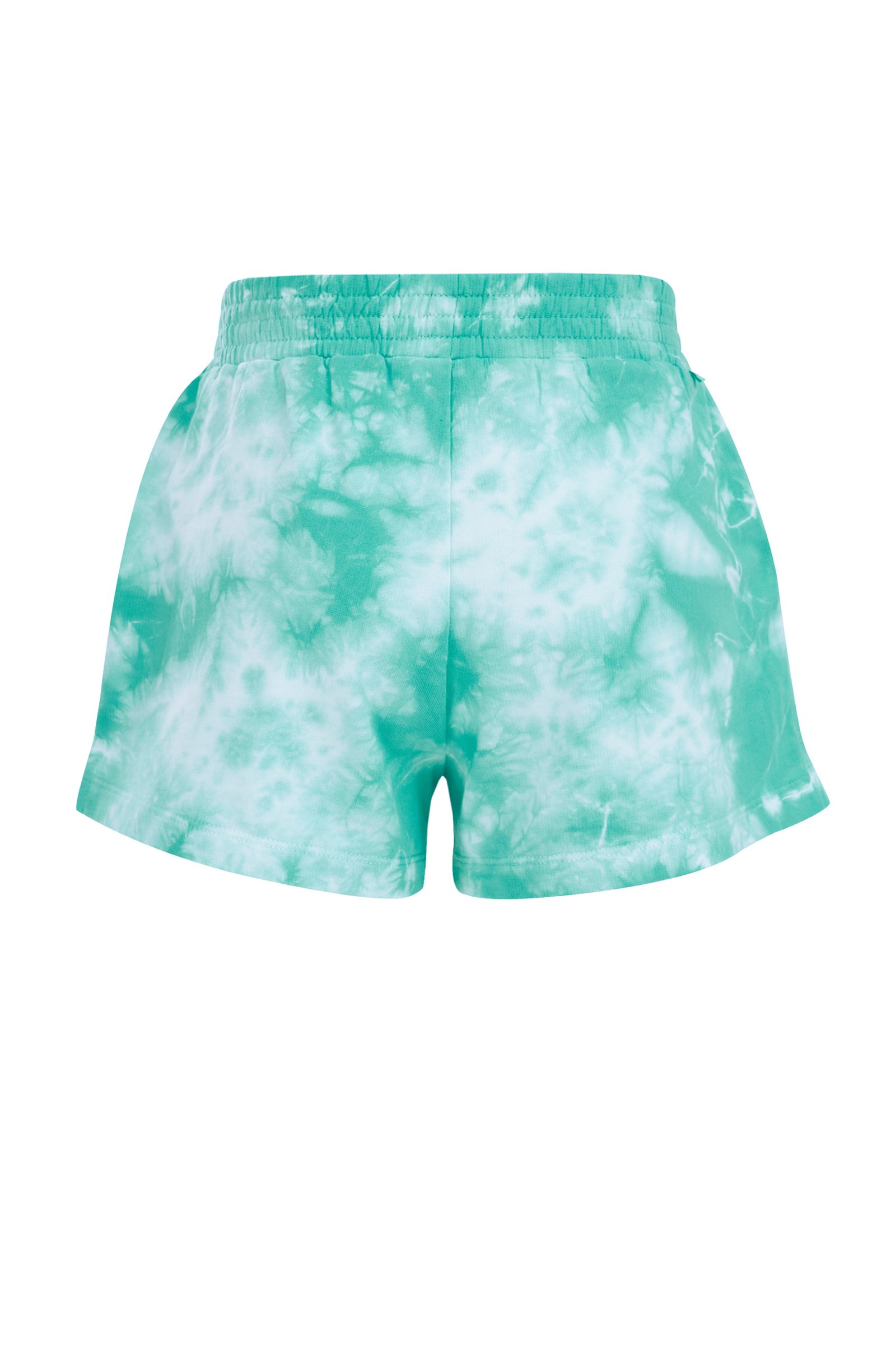 Meisjes tie-dye sweatshort WE Fashion IJsblauw