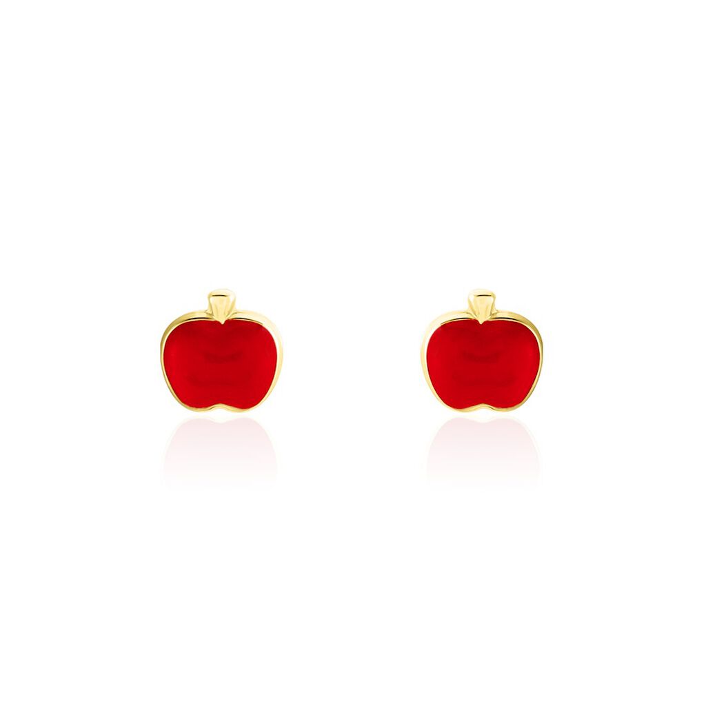 Boucles D'oreilles Puces Eve Or Jaune