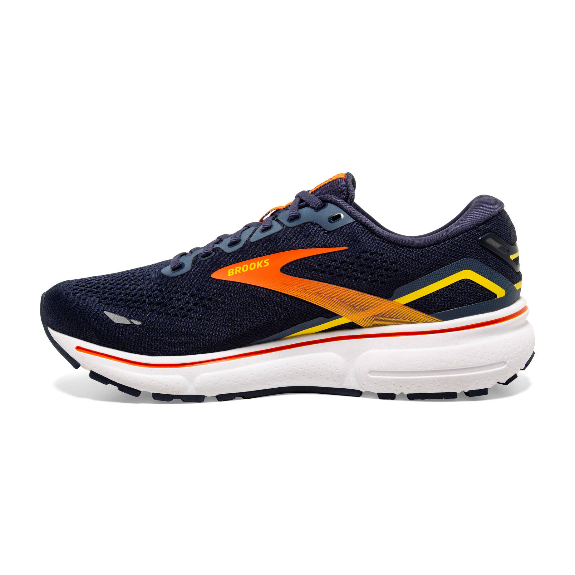 Brooks| Herren Laufschuhe GHOST 15 marine/rot
