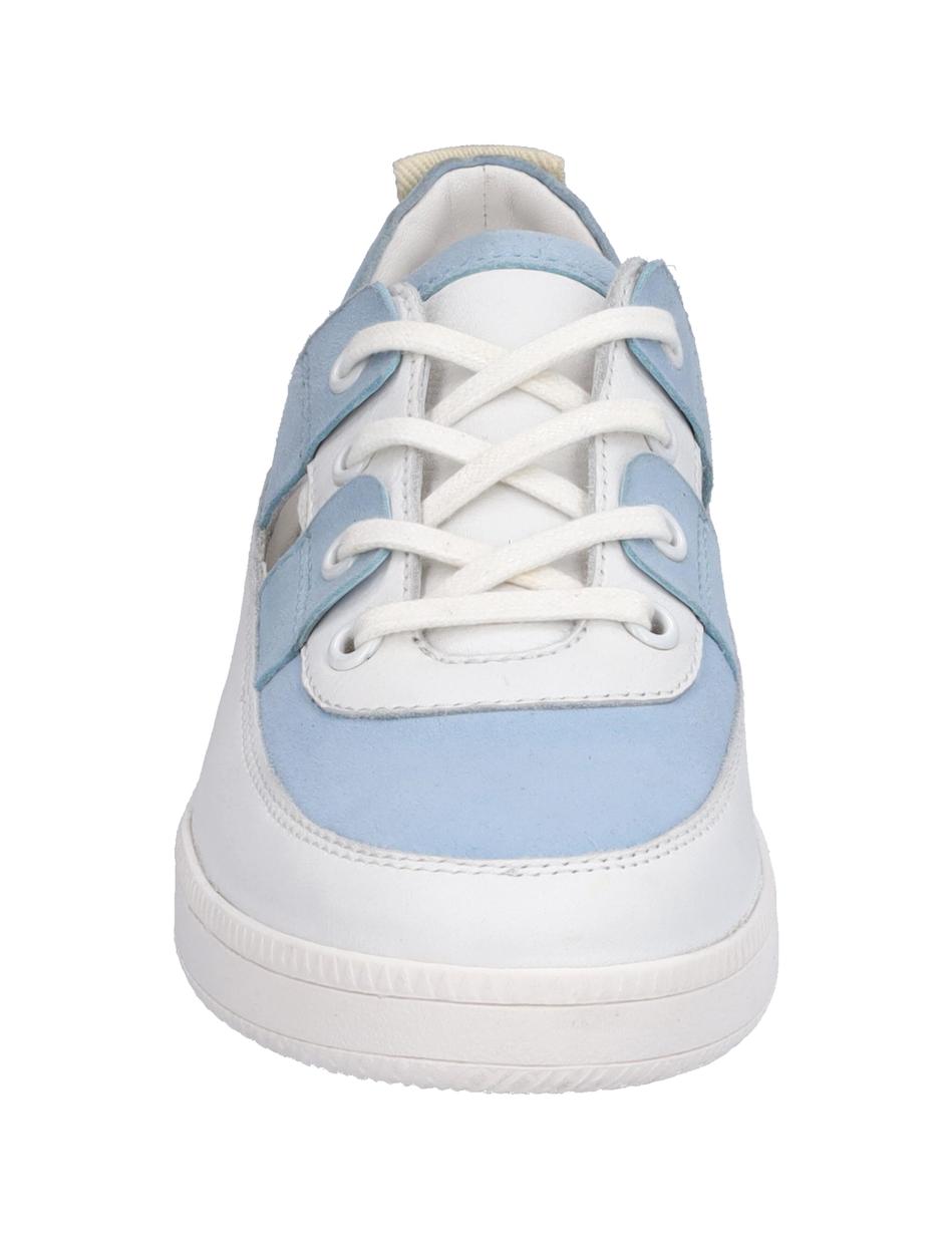 Sneaker Marling 03, weiss-skyblue