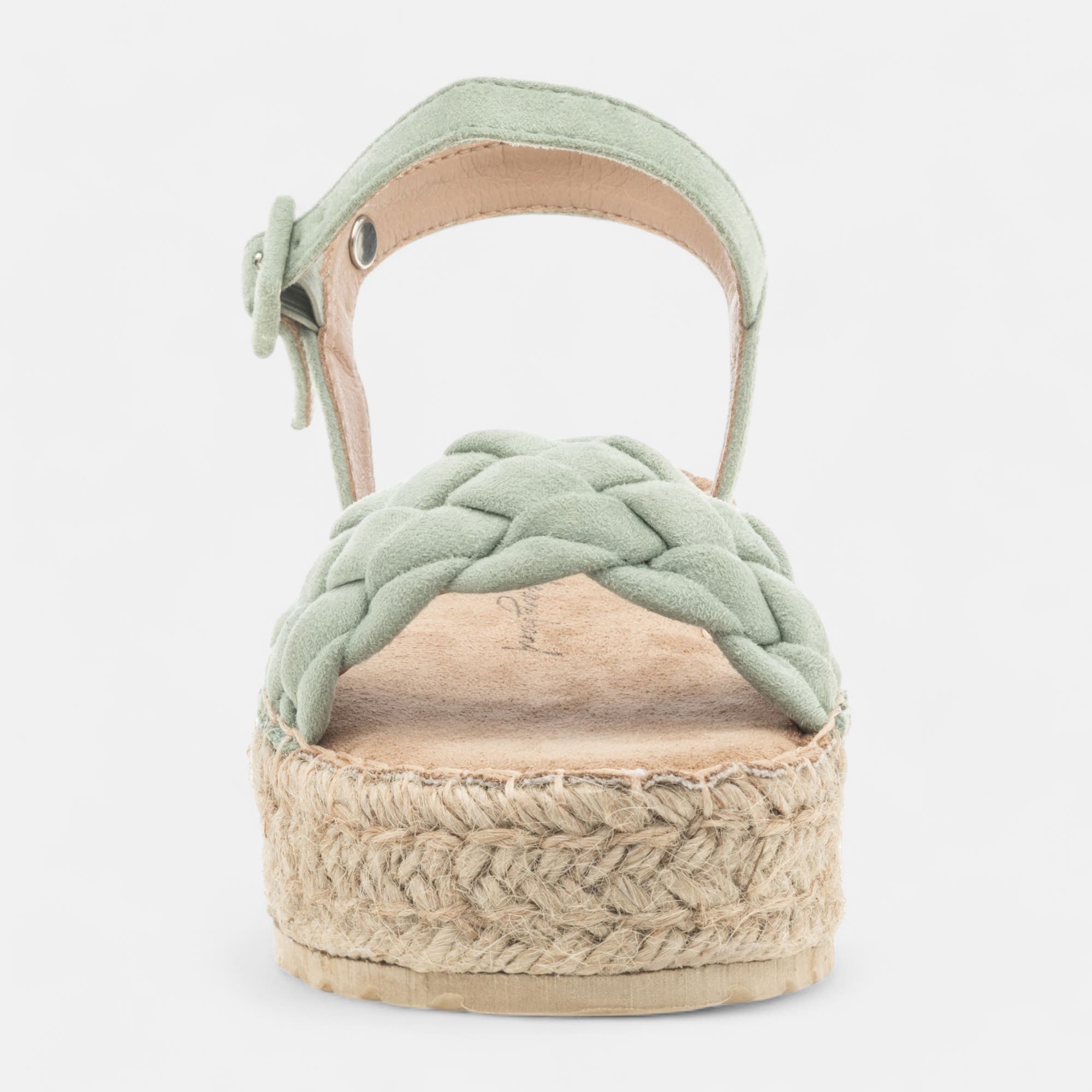 Nu-pieds Fille vert