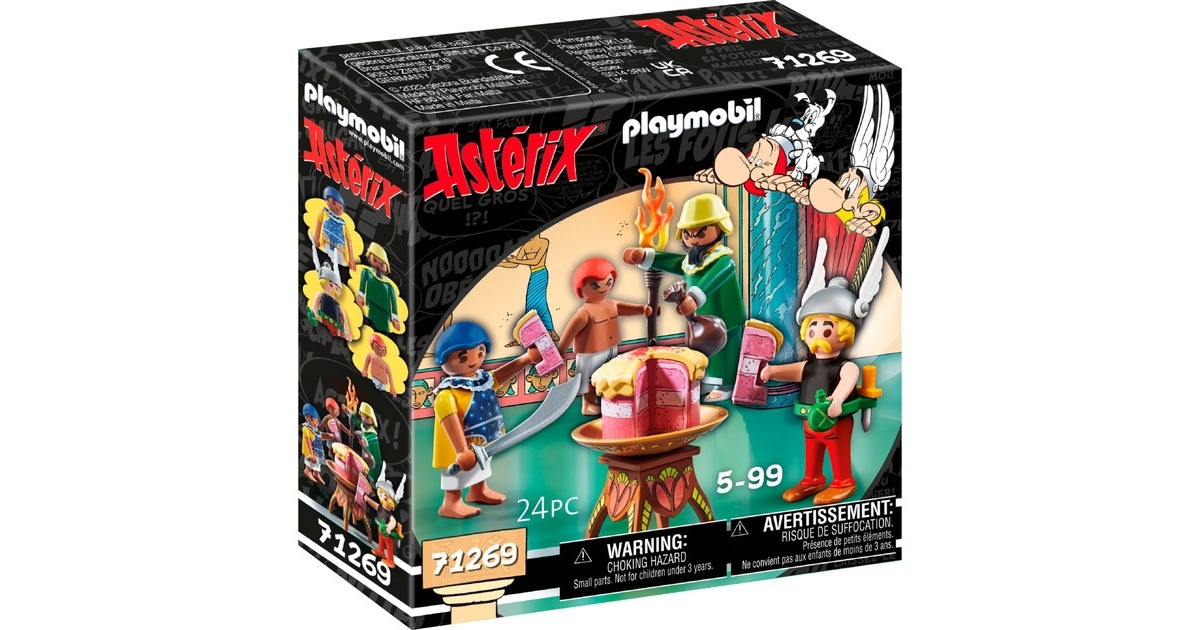 PLAYMOBILAsterix - de vergiftigde taart van Plurkis Constructiespeelgoed  (71269)