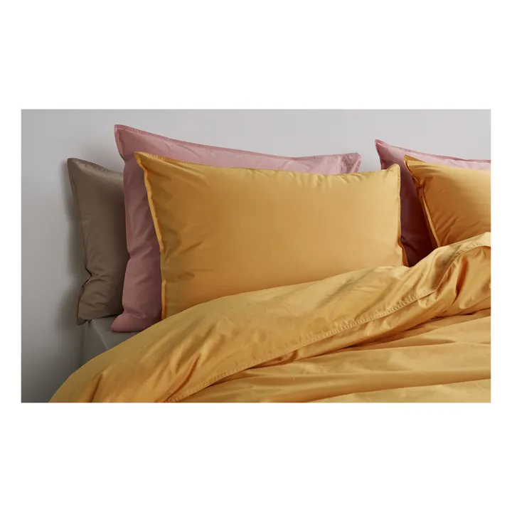 Suite 702 Housse de couette en percale organique | Doré