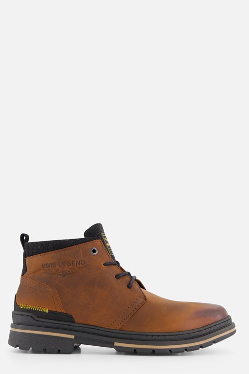 PME Legend Fleetman Veterschoenen cognac Leer