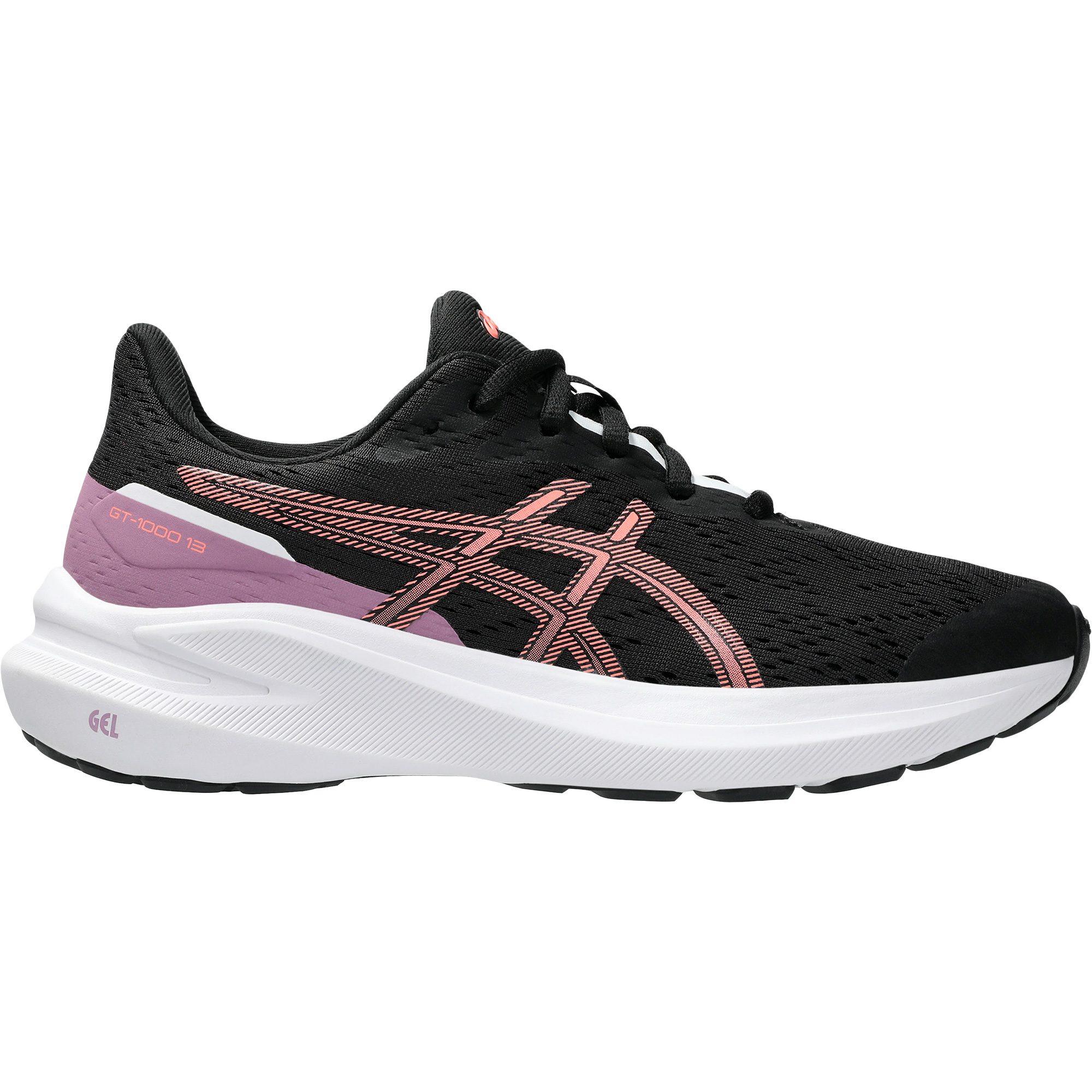 ASICS GT-1000 13 GS Laufschuhe Kinder schwarz