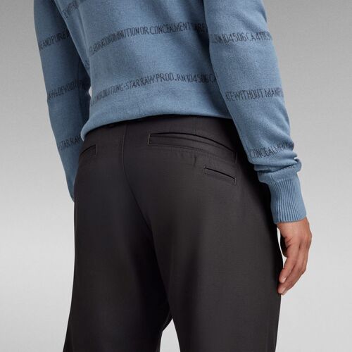 G-Star Raw - D21979 C897 - DRAWSTRING-6484 DK BLACK Negro