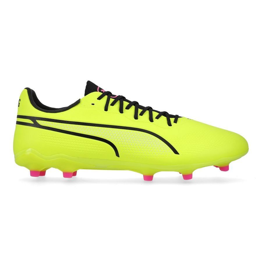 PUMA King Pro FG/AG Phenomenal - Electric Lime/Noir/Poison Pink Femme