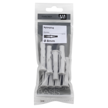 KARWEI Nylonplug 8x50mm 8ST