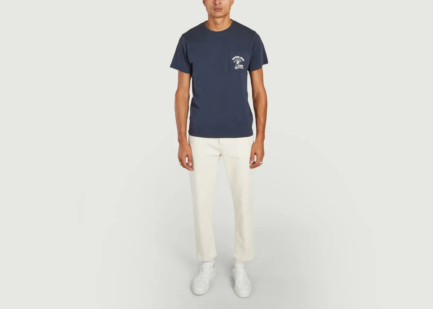 T-shirt avec poche brodée Odil Cuisse de Grenouille