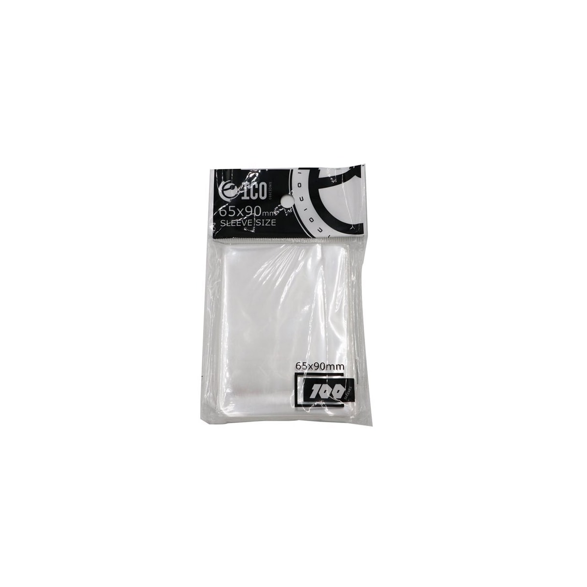 Gjennomsiktige Plastlommer for Spillekort 100-pk