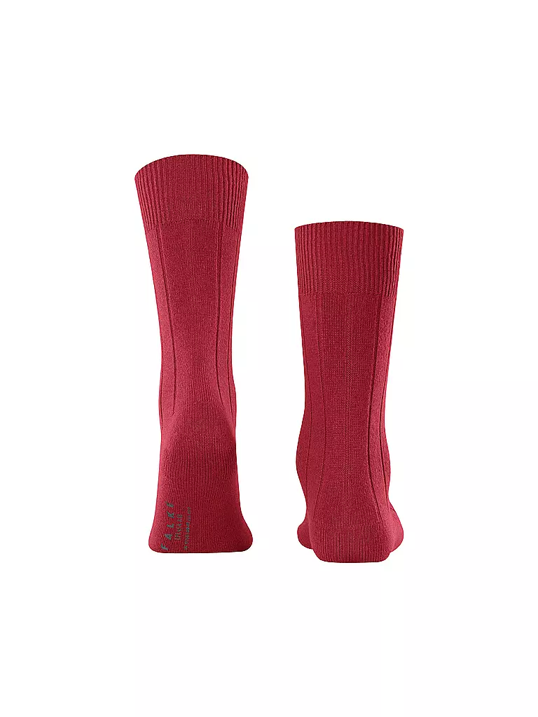 FALKE Socken LHASA RIB ingle rot