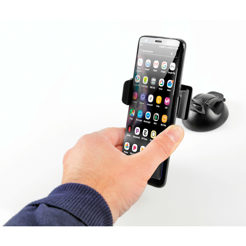 Lampa Snap Fin telefoonhouder met zuignap