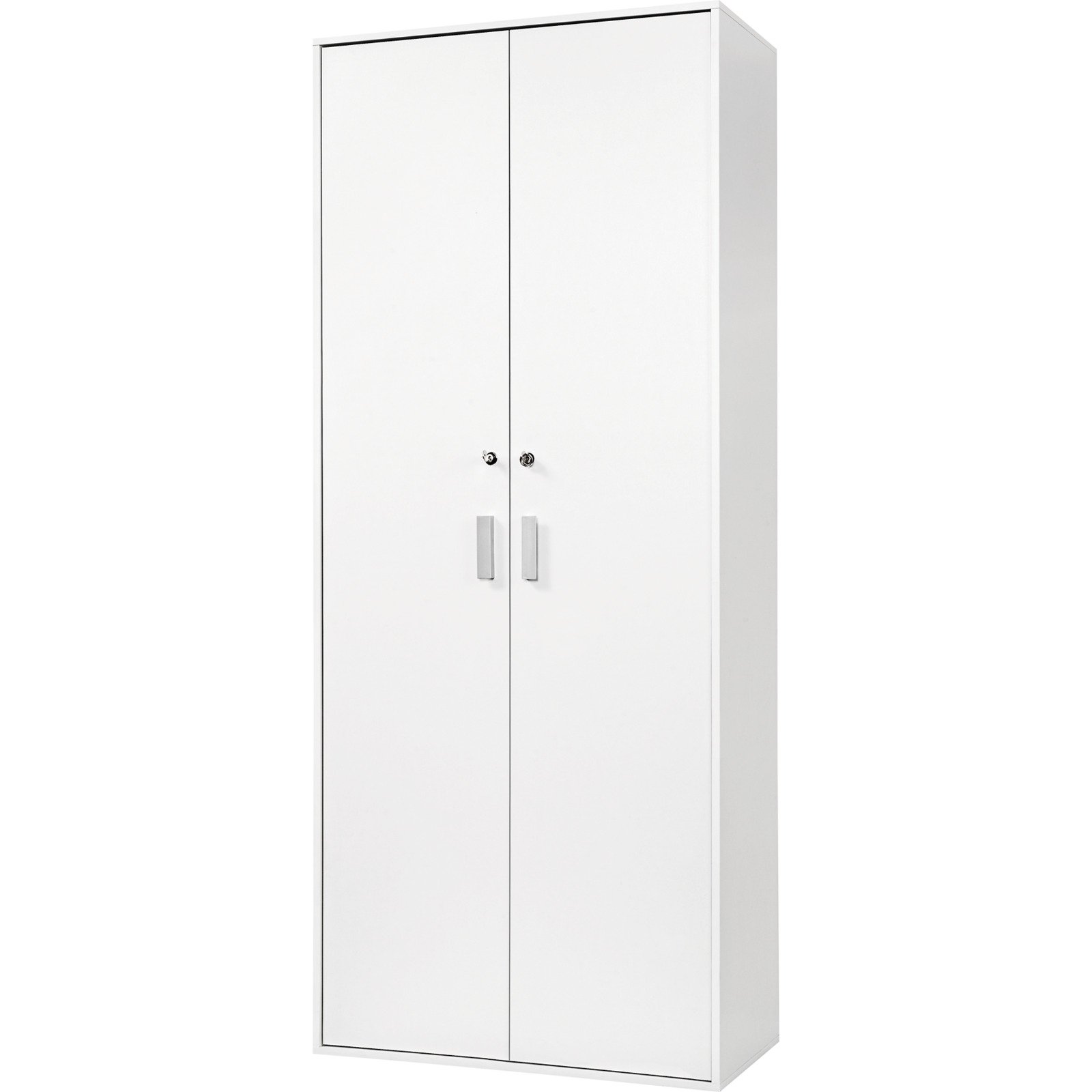 Allzweckschrank Kreta 4 Dekor weiss 77 x 190 x 39 cm