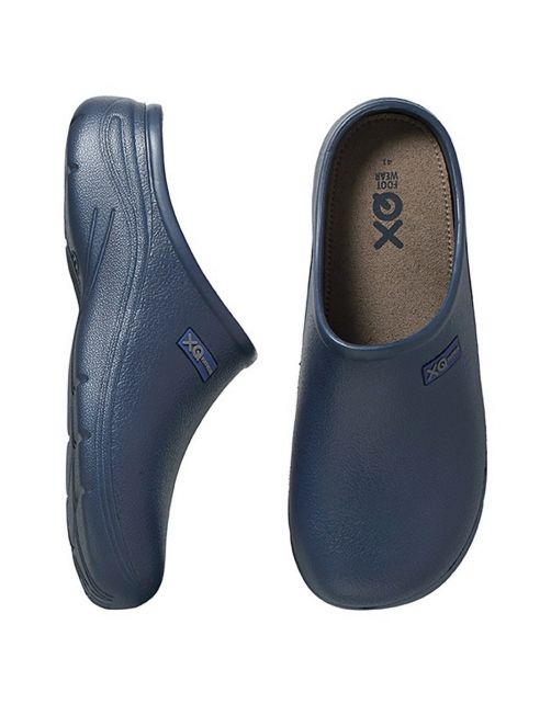 Xq Footwear Tuinklomp Heren Navy - Instappers