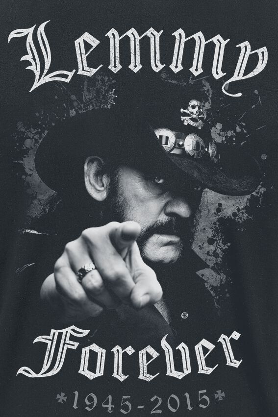 Lemmy - Forever | Motörhead T-Shirt Manches courtes