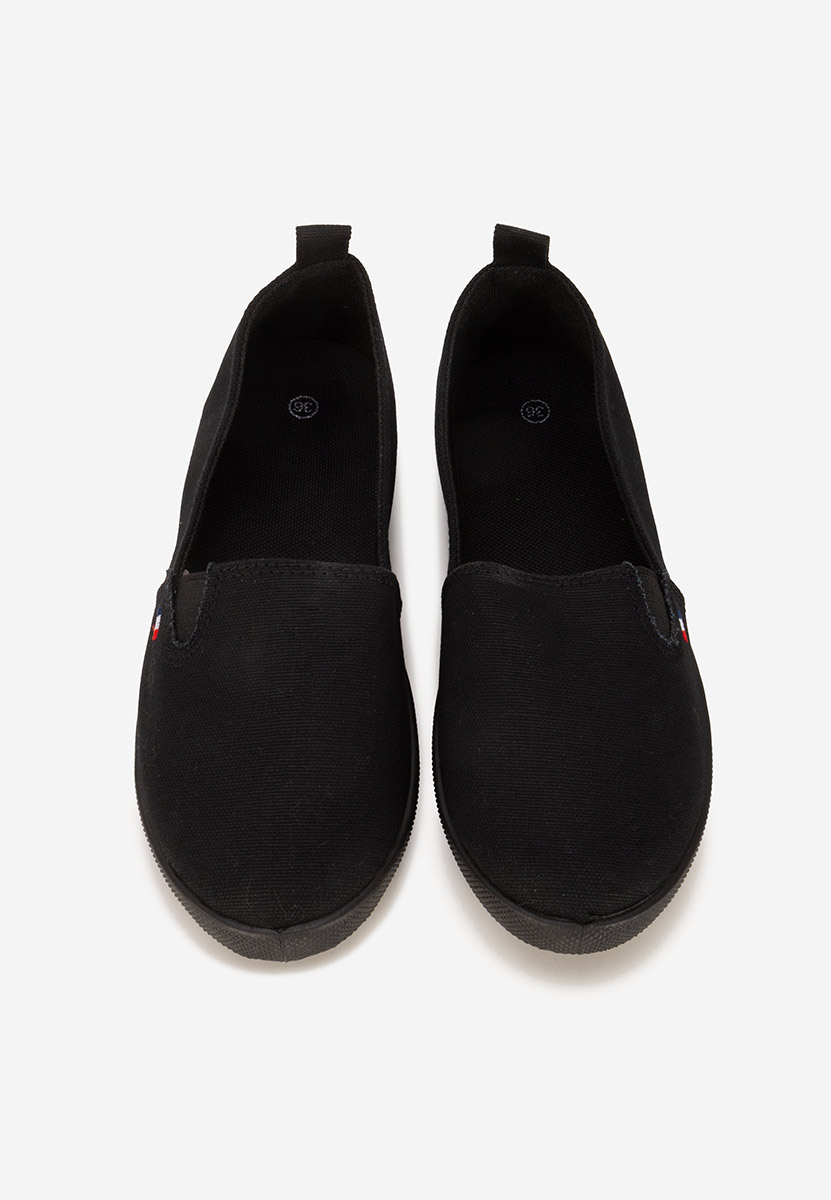Espadrilles femme noires Jeanyne V3