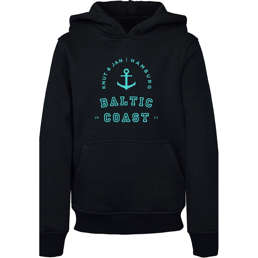 F4NT4STIC Hoodie Baltic Coast Knut & Jan Hamburg schwarz