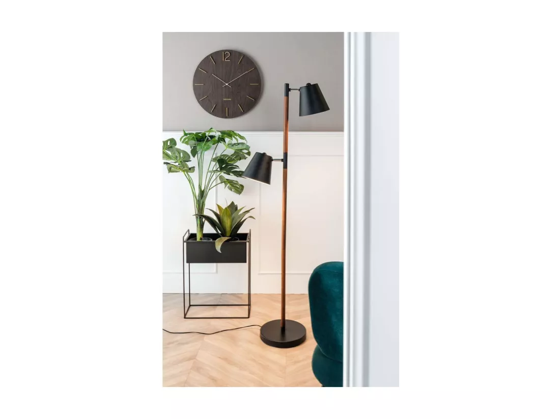 Set de 2 supports à plantes rectangulaires en métal Essence
