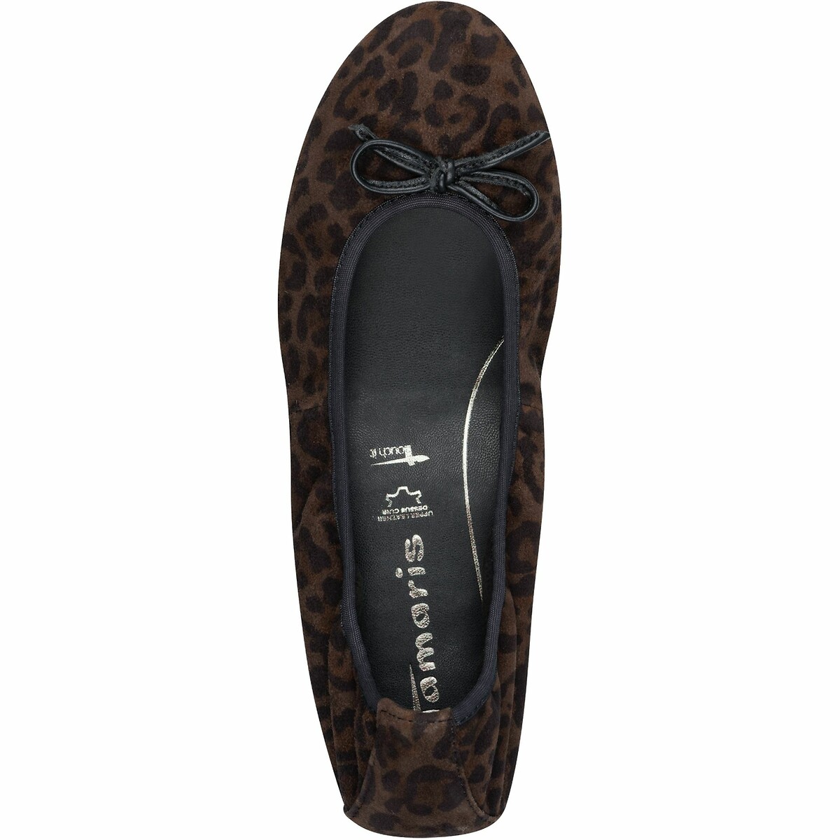 TAMARIS<br>Bailarinas de couro