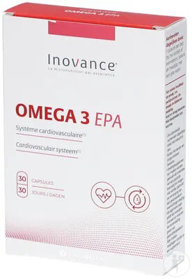 Inovance Oméga 3 EPA Système Cardiovasculaire 30 Capsules
