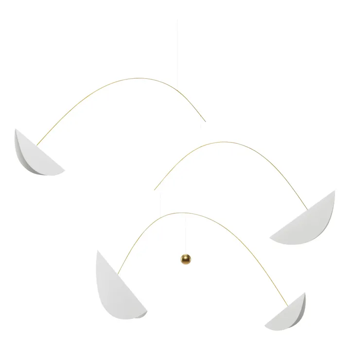 Flensted Mobile La vie et le Fil | Blanc