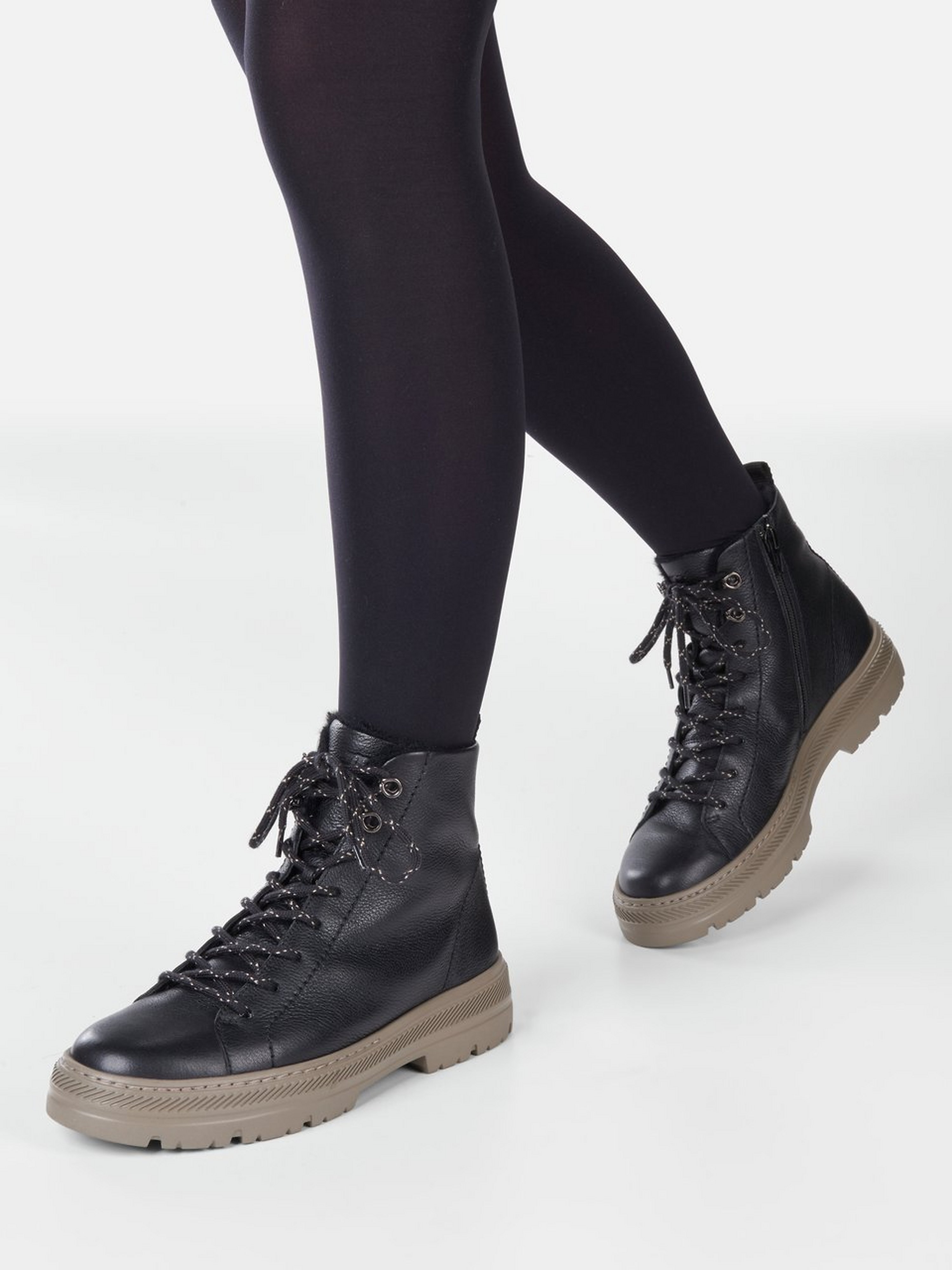 Schnür-Stiefelette