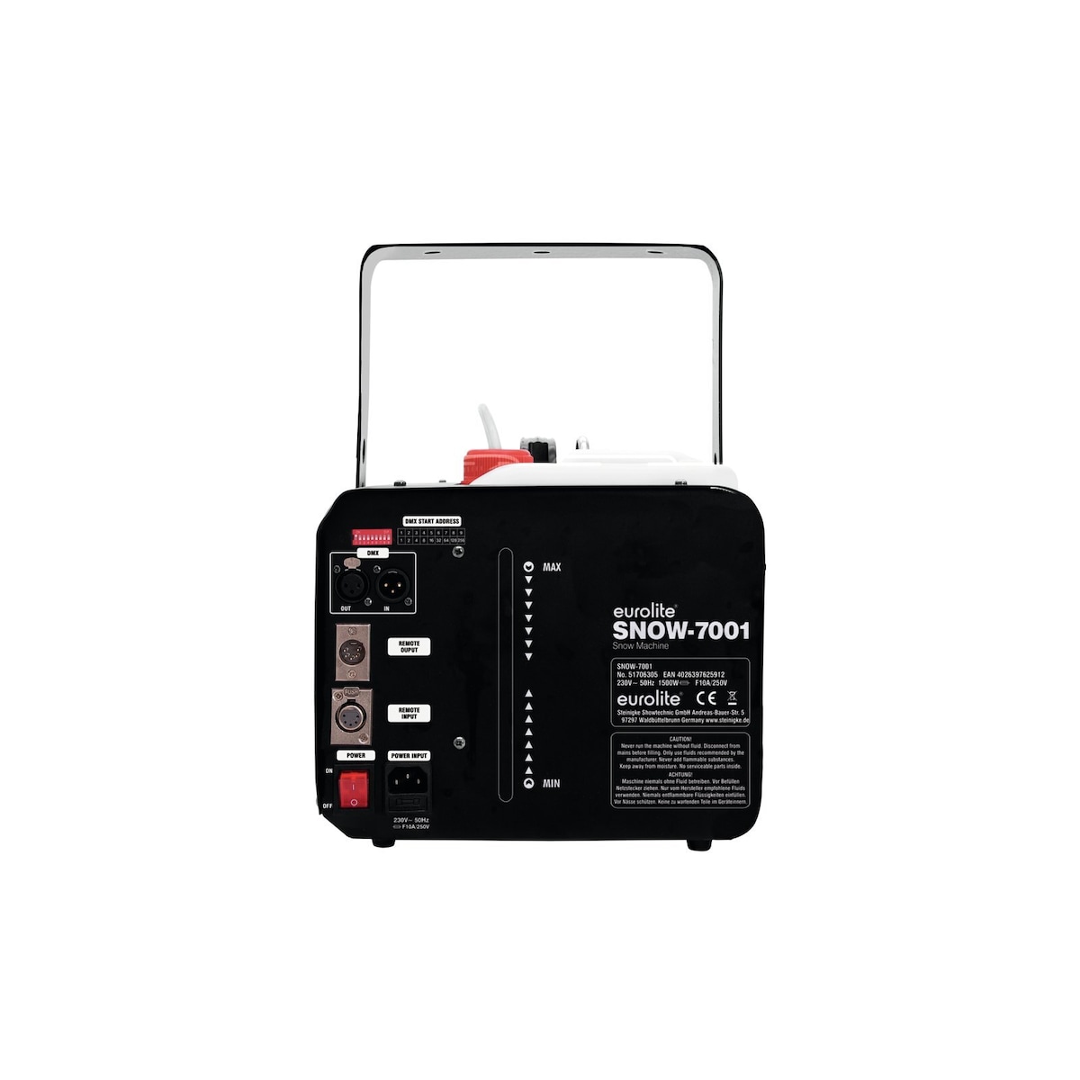 EUROLITE Snow 7001 Snømaskin med DMX