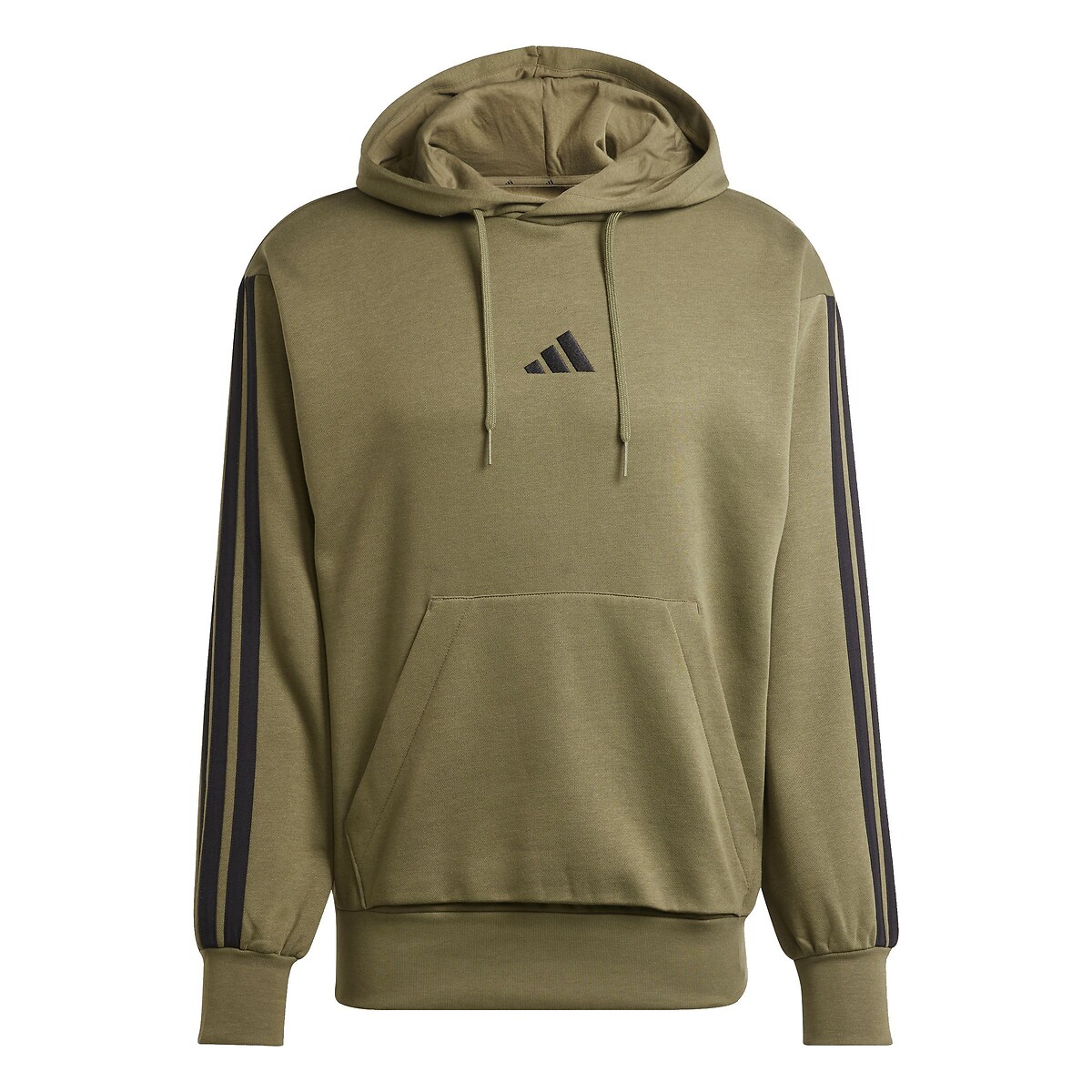 ADIDAS ROUPAS ESPORTIVAS<br>Moletom essencial com três listras