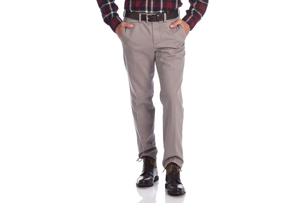 Pantalon chino homme Gris Moyen - JAKE
