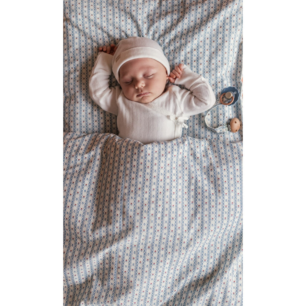 Køb MarMar Crispy Poplin Acc Floral Stripe Sengetøj