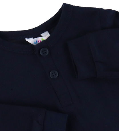 Joha Bluse - Wolle - Navy