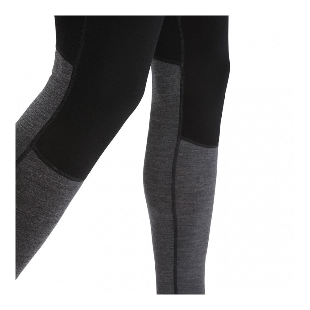 Icebreaker ZONEKNIT 200 - Sous-couche Homme black/jet hthr/cb
