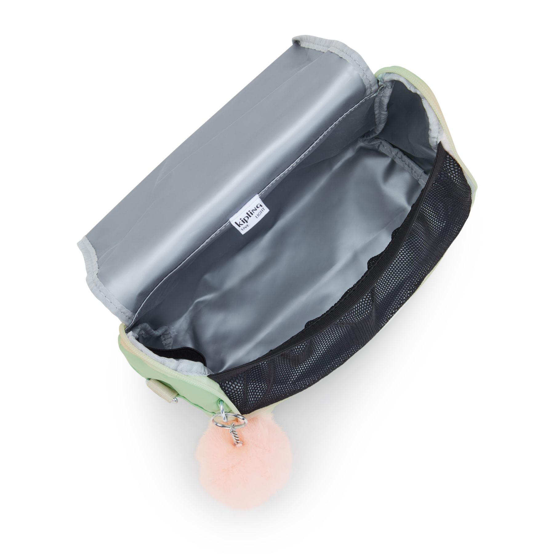 NEW KICHIROU Grand Sac Repas Isotherme avec Manchon pour Valise - Soft Green Metallic