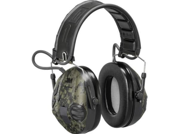3M Peltor SportTac MT16H210F-478GN945 - Hodetelefoner - full størrelse - kablet - oransjecamo, camo-grønn