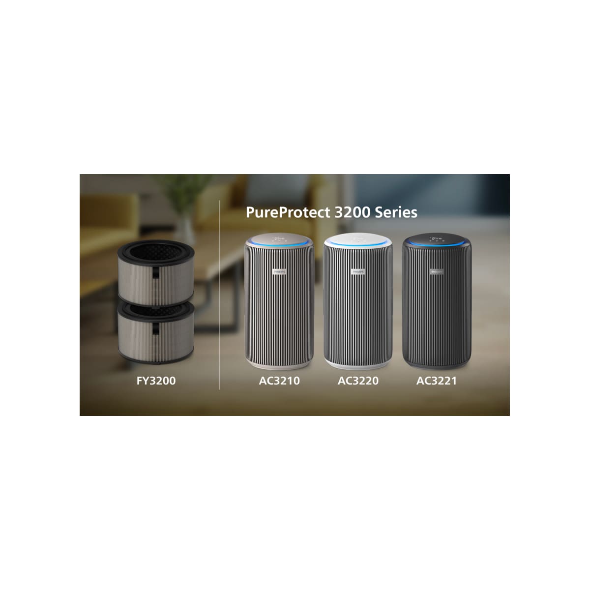 Philips 3200 Series PureProtect Mini luftrenserfilter FY3200/30