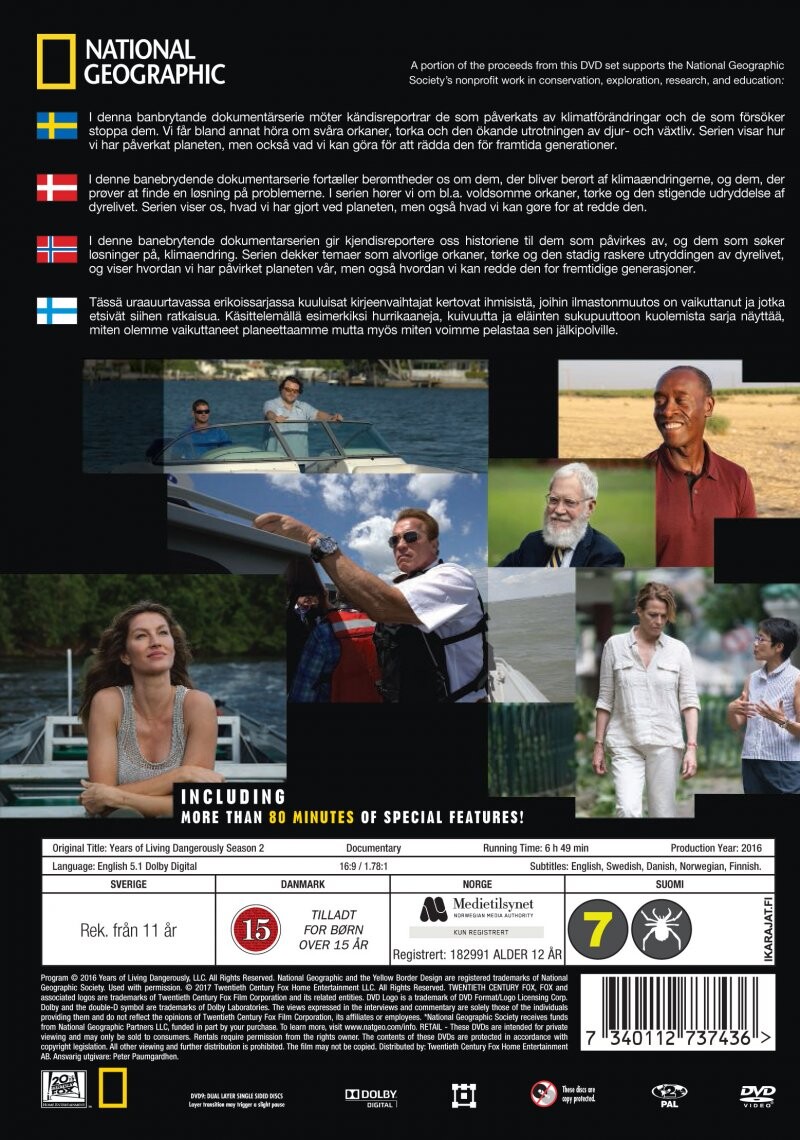 Years Of Living Dangerously - Sæson 2 - DVD
