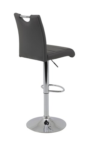 Barhocker MIRANDA L 2er Set dunkelgrau
