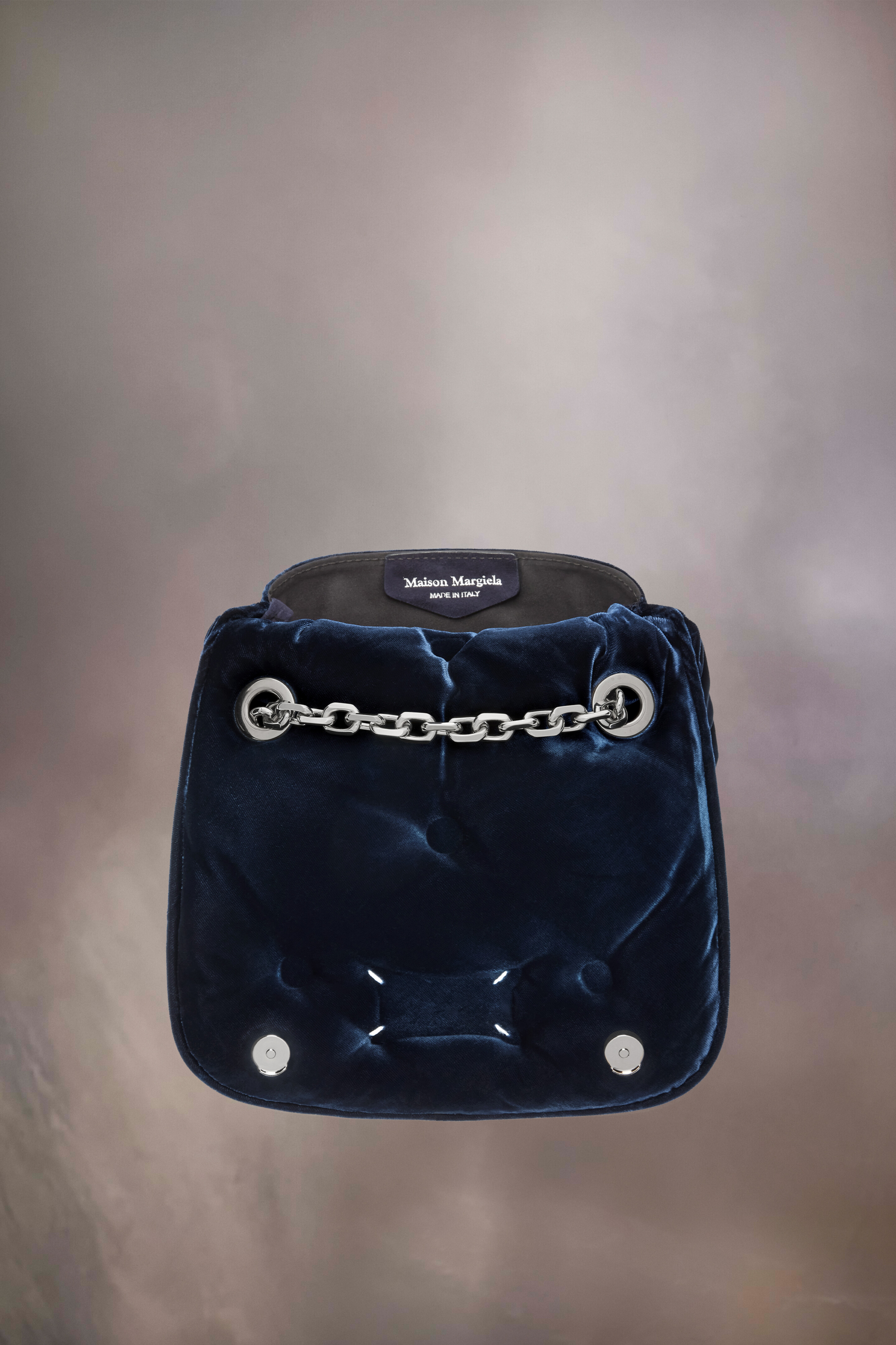 Sac Glam Slam à rabat small Bleu Foncé