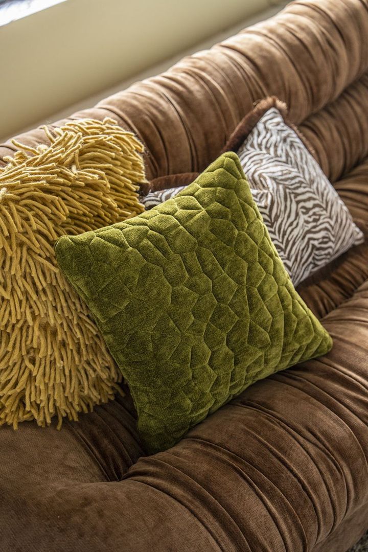 Kussen Stitch Groen van By Boo